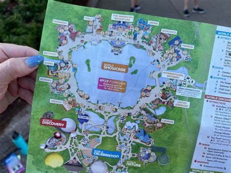 Image result for WDW Epcot Map