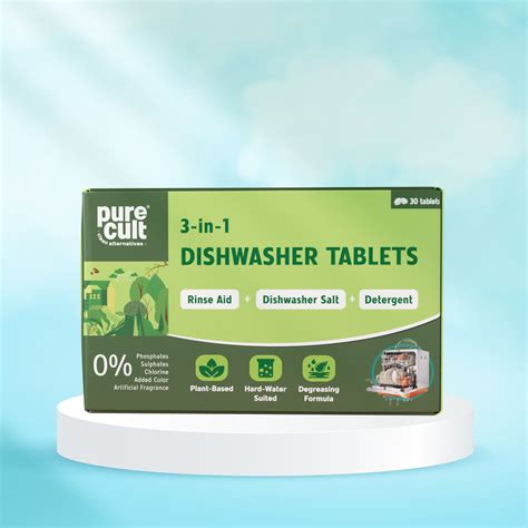 Plant-Based Dishwasher Tablets | Zero-waste – PureCult®