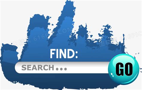 Hai - Search Engine, Search Bar With Blue Background Stock Image ...