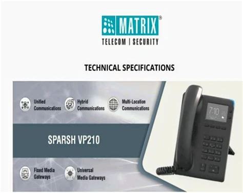 Epabx System - Matrix Vision Pro 206 Trader - Wholesaler / Distributor ...