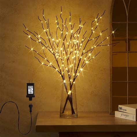 Amazon.com: 2 Pcs Lighted Branches, Branch Lights, Lighted Twigs, Twig ...