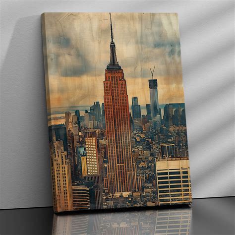 City View Wall Art For Wall Hanging Canvas, Home Decor Wall Canvas