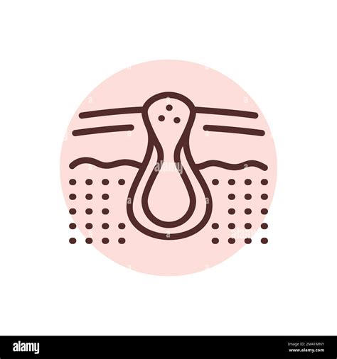 Blackhead black line icon. Dermatology disease. Skin problem Stock Vector Image & Art - Alamy