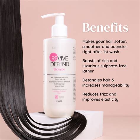 Revive Hair Fall Control Shampoo with Biotin & Collagen for Ladies ...