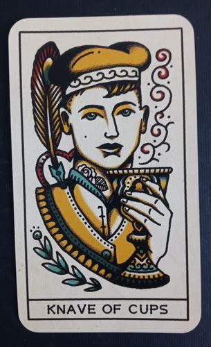 2018 Ink & Intuition Tattoo Tarot Card Knave Of Cups | eBay