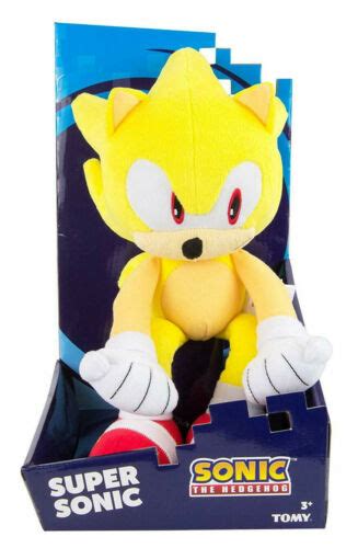 Tomy Deluxe Sonic the Hedgehog Super Sonic Plush Toy - 12 India | Ubuy