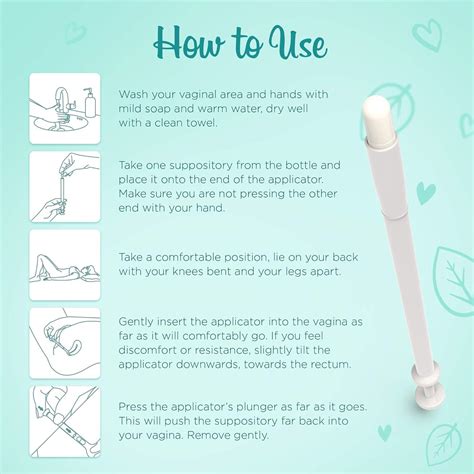 VeeFresh Vaginal Suppository Applicator Pack - 7 Individually Wrapped Applicators for VeeCleanse ...