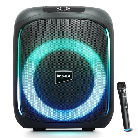 Impex Party Speaker G-Bang G500 Portable Speaker with Wireless Mic ...