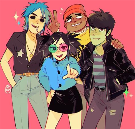 Pin by 𝘢𝘭𝘭𝘺 on GORILLAZ | Gorillaz art, Gorillaz fan art, Gorillaz