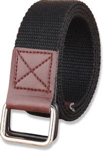 ZORO Men Casual Black Canvas Belt Black - Price in India | Flipkart.com