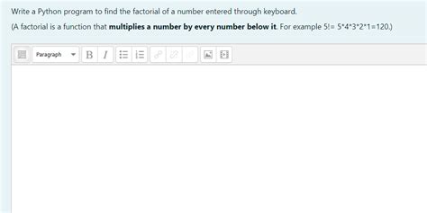 Write a Python Program with Function That Return Nth Factorial 的图像结果