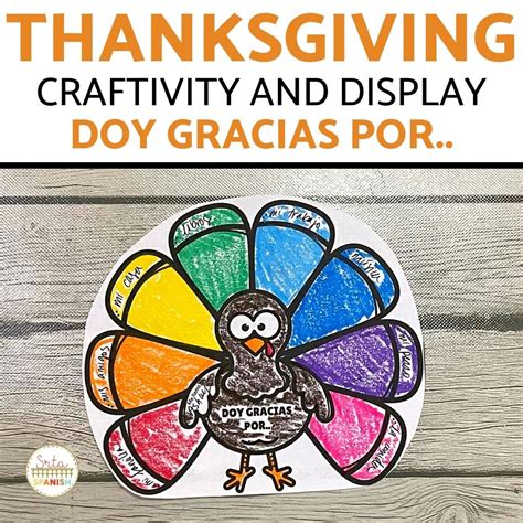 Day Before Thanksgiving Break Activities for Secondary Spanish Students ...