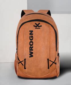 WROGN EXTRA LARGE 38 LITRES HIGH QUALITY LEATHER LAPTOP BACKPACK FOR ...