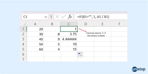 Excel Formule Division 的图像结果