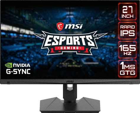 MSI Optix MAG274QRF 27Inch Full HD Computer Monitor - Professional LED ...