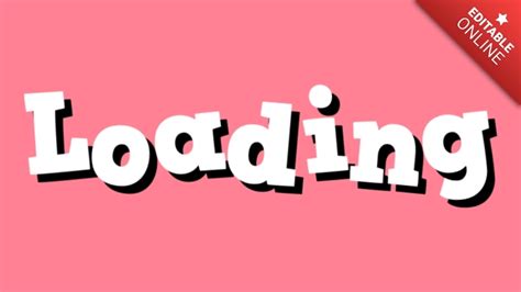 Loading Text 的图像结果