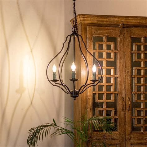 Buy Chandelier | Tulip Chandelier (3 arms) | Shop at The Purple Turtles ...