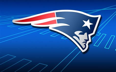 Download New England Patriots Logo Close Up Wallpaper | Wallpapers.com