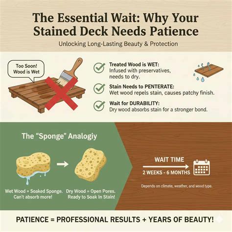 How Long Before Staining Treated Lumber: Proven Essential