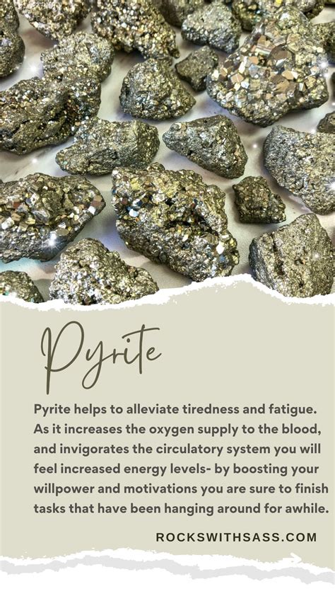 Pyrite Healing Properties in 2023 | Pyrite, Crystal healing stones ...