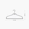 Home Centre Suzette Multi Purpose Cloth Hangers- 10 Pcs - Grey : Amazon ...