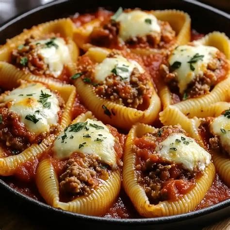Irresistible Beef Stuffed Shells Ricotta in 6 Easy Steps
