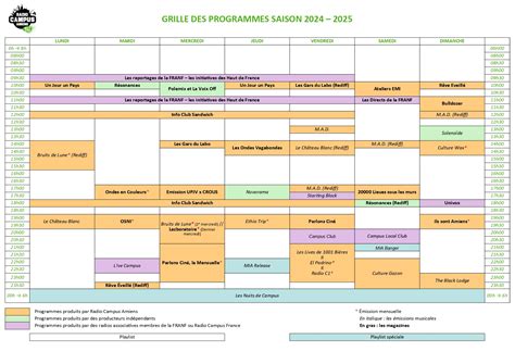 Image result for Grille Des Programmes