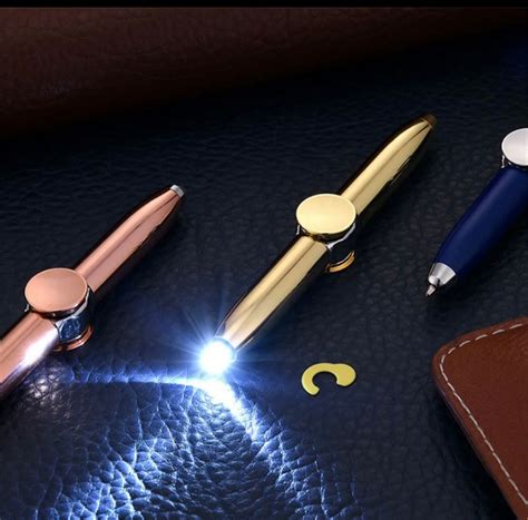 Fidget Spinner Pen That Lightsup - Etsy