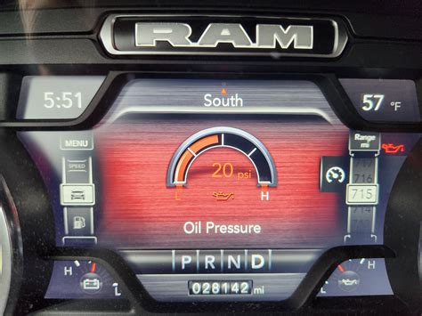 Oil pressure | RAM 1500 Diesel Forum