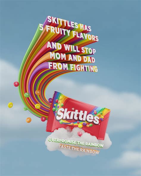 Skittles Print Ad