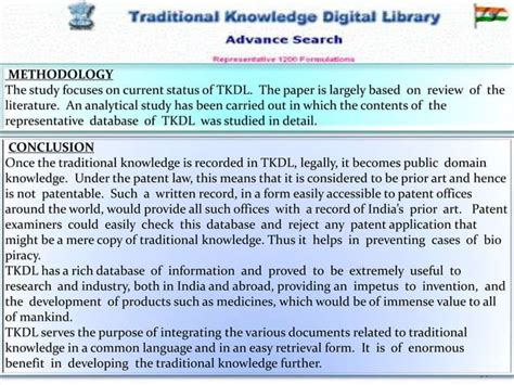 Traditional Knowledge Digital Library 的图像结果