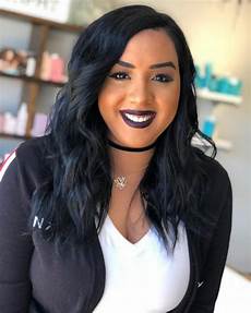 Black Hair by 19 Most Amazing Blue Black Hair Color Looks Of 2019 Black Hair