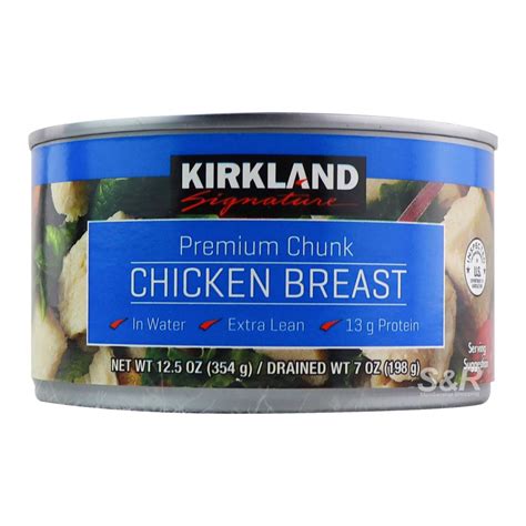 Kirkland Signature Premium Chunk Chicken Breast 198g | Shopee Philippines