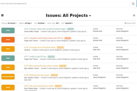 Web Issue Tracker 的图像结果