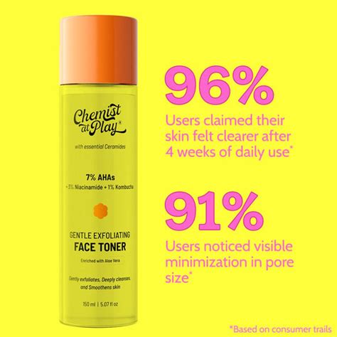 7% AHA Glycolic Acid Exfoliating Toner - Chemist at Play