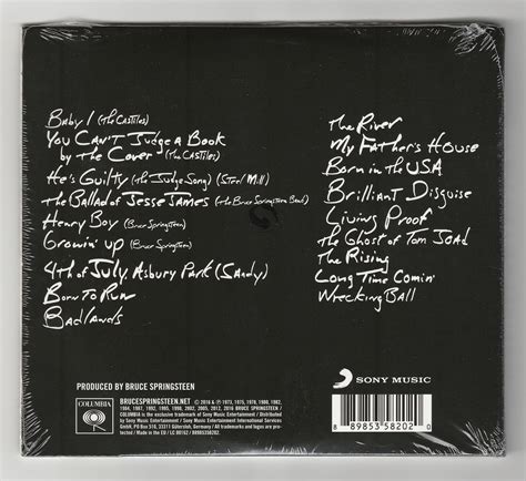 Image result for Bruce Springsteen CD-Cover