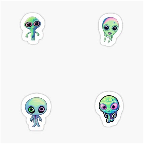 Alien Sticker Pack 的图像结果