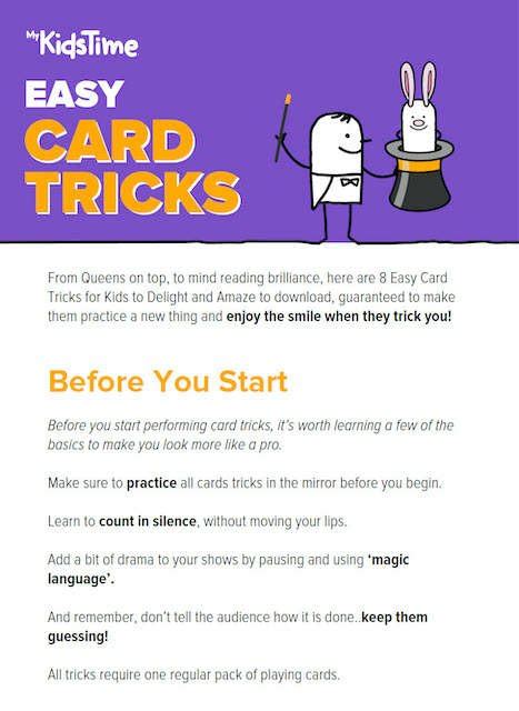 Image result for Card Tricks Step by Step for Beginners