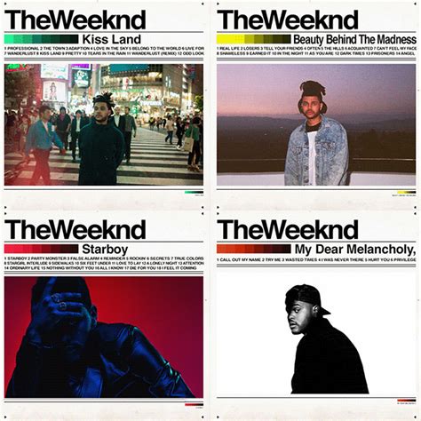 01: The Weeknd on Behance in 2020 | Beauty behind the madness, The ...