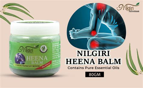 Nilgiri Aromas Heena Balm : Amazon.in: Health & Personal Care