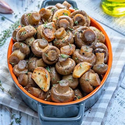 Roast Mushroom Recipe Healthy at Leonard Oliver blog