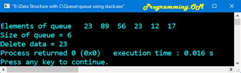 Image result for Queue Program in Data Structure Using C