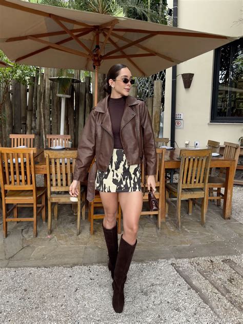 Look de inverno com bota e jaqueta | Looks country feminino, Looks ...