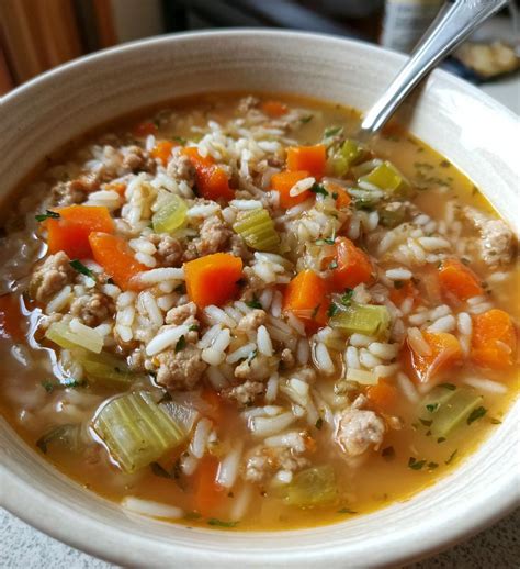 Ground Turkey and Rice Soup: 7 Cozy Secrets Revealed – Vihaad Recipes