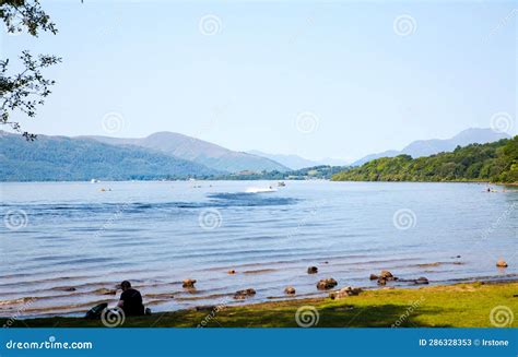 Loch Lomond Lake One of the Beautiful Lakes of Scotland Highlands ...