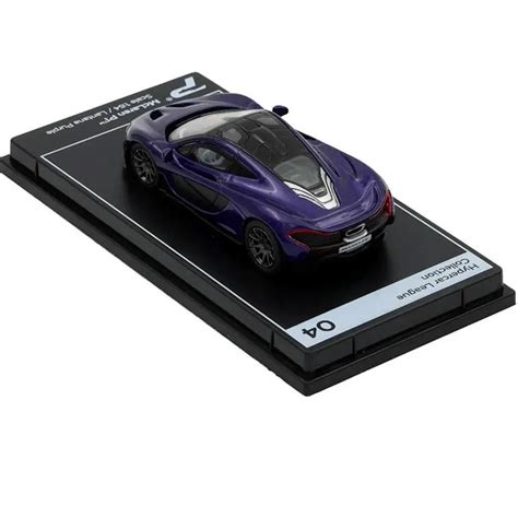 PosterCars H04 – McLaren P1 with Acrylic Box (Lantana Purple) 1:64 Die ...