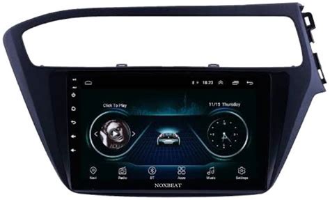 NOXBEAT Hyundai I20 Elite DSP Car Android Player / Car Stereo screen ...