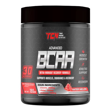 TCN Advanced BCAA Intra Workout Recovery Formula (360Gm, Watermelon ...