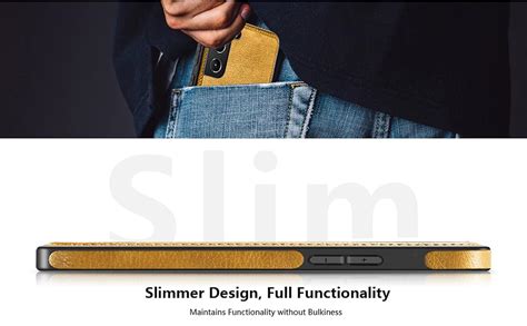 KARWAN®️ Genuine Leather Finish Samsung Galaxy S24 Back Cover Case ...