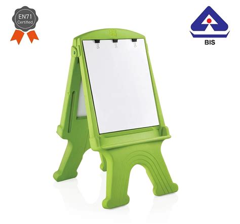 Ok Play Easel Grand Easel for Kids Drawing Writing Green 5Y+